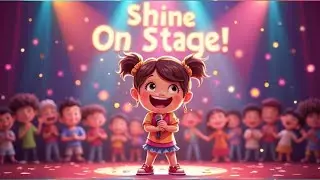 Shine On Stage! ✨ Confidence Song for Kids