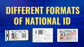PHILIPPINE NATIONAL ID FORMATS #nationalid #philsys #philsysid #digitalnationalid