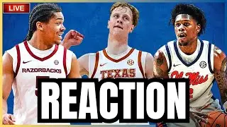 SEC Basketball Reaction: Arkansas DOMINATES, Texas UPSETS Vanderbilt, More