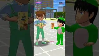 Bocil Taiga Kena Prank Pencet Susu 🤣 #sakuraschoolsimulator #nafisash