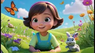 Tina Turtle Finds a Friend | Friendly Turtle Song for Toddlers | Cute Animal Nursery Rhyme