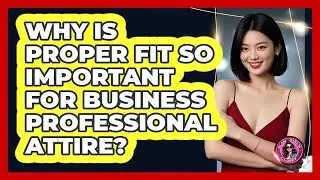 Why Is Proper Fit So Important For Business Professional Attire? - Glam Girl's Closet