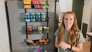 Review of Magnetic Spice Rack,4 Tier Magnetic Refrigerator shelf with Utility Hooks