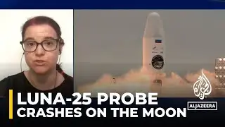 Russia&rsquo;s Luna-25 probe crashes on the moon