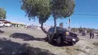 Daño del Tsunami en Tongoy
