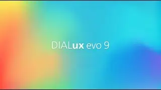 DIALux Evo 9  - Часть 2 - Создание зон внутри помещений