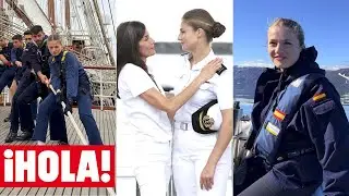 Los 10 momentos clave de la princesa Leonor que resumen su inolvidable travesía americana