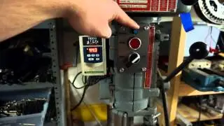 powermatic 1200 drill press and VFD