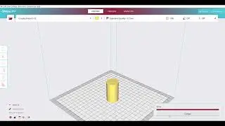Slice the cylinderusing Creality #solidedgetutorials #caed #rapidprototyping #3dprinting #creality