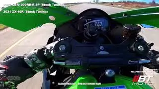 World&rsquo;s First Tuned 2021 Honda CBR1000RR-R SP vs 2021 Kawasaki ZX10R