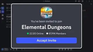 Как присоединиться к Discord-серверу Elemental Dungeons