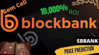 The Best of Blockbank( $BBANK token) Review and crypto Price prediction