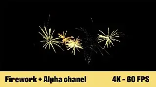 Fireworks + Alpha Channel - Free to use