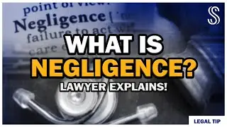 ⚖️ Negligence Is The Basis Of All Civil Claims! #lawyer