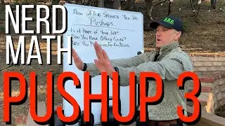 How often should You do pushups.  part 3 or Nerd math pushups
