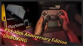 &Kappa;ά&nu;&omicron;&upsilon;&mu;&epsilon; Unboxing &tau;&omicron; PS5 Slim 30th Scalpers Edition
