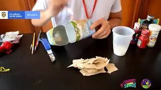 TUTORIAL ELABORACION DE TITERES CON CAJAS RECICLABLES