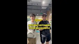 Customers all the way from Bacolod dumalaw sa Prism for a limited ggdb purchase!