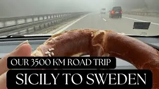 (#40) 3500 kilometer road-trip Sicily to Sweden 🚙