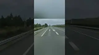 Страшное путешествие водителя по пустым дорогам 😱🥶