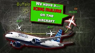 Dangerous De-icing System Failure in ICING Condition after departure. REAL ATC