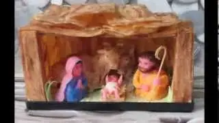 Soap carving, Intaglio-Presepe di sapone- by Chef Claudio Crotti,video n. 98, 21-12-2013