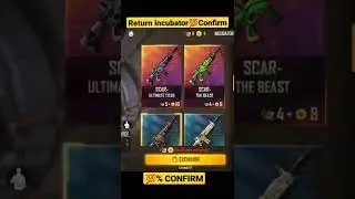 #shorts Next incubator free fire | Incubator return free fire 2022 | free fire new event