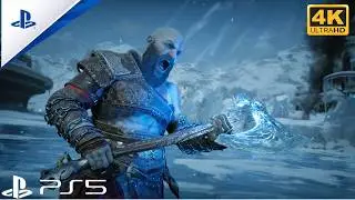 Kratos Escapes Surtr&rsquo;s Burning World &mdash; Pure Chaos. | God of War Ragnar&ouml;k 4K Gameplay