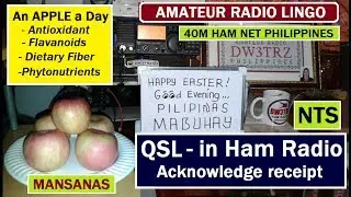 Evening Edition Easter Sunday | Ham Net PHILIPPINES with ALI REYES 4F1AR | APPLEs 7 pm April 21 2019