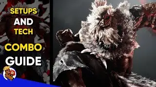 SF6 AKUMA BEST COMBO GUIDE (BEGINNER TO ADVANCED)