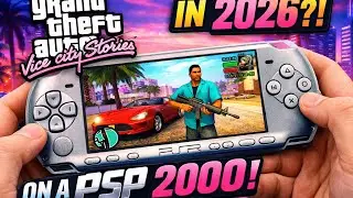 Playing GTA Vice City Stories on a PSP 2000 in 2026 Feels Unreal