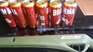 Chumbo Gamo G-Hammer de 1g na Jade Pro 4.5 - Teste de Pot&ecirc;ncia