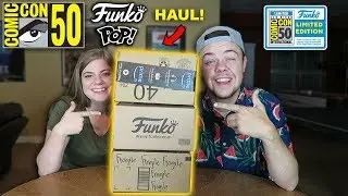 SDCC 2019 Funko Pop Haul & Unboxing (3 Exclusive Pops)