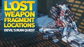 Destiny 2 Devils Ruin Lost Weapon Fragment Locations on EDZ
