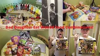 Dad Daughter Eat Weird Food Combinations Episode 13
