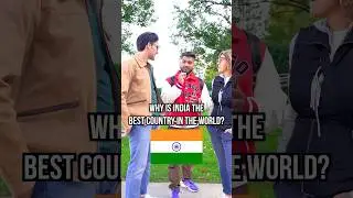 Is India The Best Country in the World? 🇮🇳 #india #indian #desi #country #publicinterview