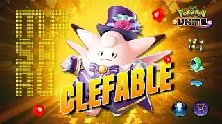 Almost 200K Healing! Buffed Rescue Hood Clefable is Running Over Ranked | Pokemon Unite