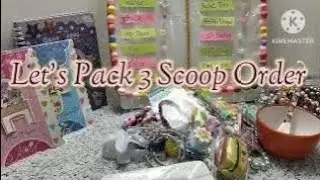 Let's Pack 3 Scoop Order Under 1499 Price ll How To Start Lucky Scoop Order Business 