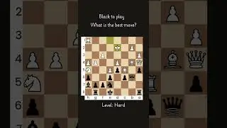 Black to Play & Find the BRILLIANT WIN! ♟ (Hard Chess Puzzle Challenge)