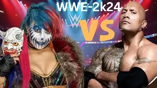 Asuka Vs. The Rock | Best wrestling Intergender Match | WWE February 10,2025