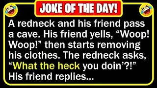 🤣 BEST JOKE OF THE DAY! - A redneck is hiking through the woods... | Funny Daily Jokes