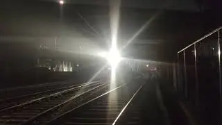 MMTS ENTERING BHARATNAGAR STATION