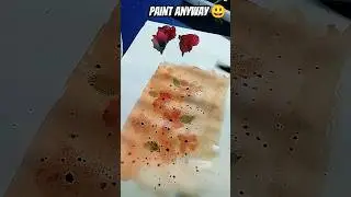 Paint Anyway 😃 #shorts #short #viralvideo #viralvideos #trending #youtubeshorts #art #watercolor
