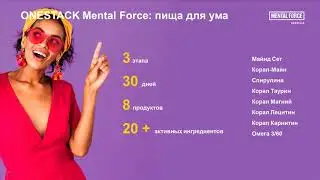 ONESTACK: Mental Force от Coral Club