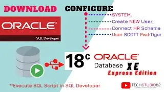 Download SQL Developer and Configure with Oracle Database 18c XE Express Edition | Unlock HR Schema