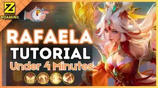 4-минутное руководство по игре Rafaela в режиме Roam || (MLBB S38) 2025