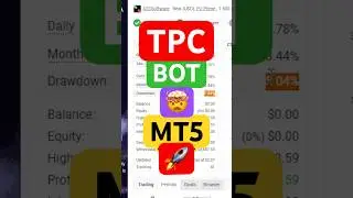 TPC BOT MT5 Review: Fast Profits with Low Risk 💹 #trading #botzmesmartbotprtradekaiselagaye #forex