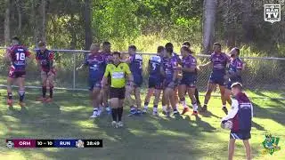 2020 Rugby League Gold Coast A Grade Highlights   Ormeau vs Runaway Bay