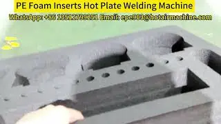 PE Foam Inserts Hot Plate Welding Machine [ Double Station ]