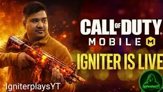 🔴Igniter Is LIVE | Road to 1K |COD MOBILE  || Crazy Clutch & Aggressive Gameplay!
